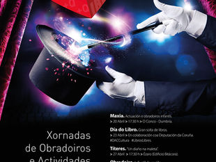 + Q LIBROS Xornadas de Obradoiros
e Actividades nas Bibliotecas 2019 + Q LIBROS Xornadas de Obradoiros
e Actividades nas Bibliotecas 2019