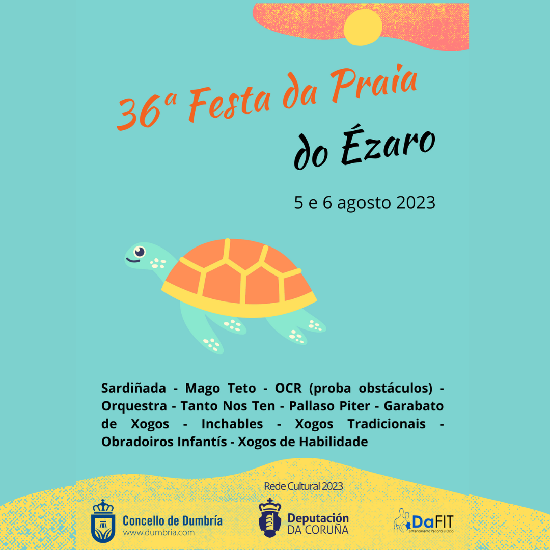 FESTA DA PRAIA 2023 · XXXVIª edición FESTA DA PRAIA 2023 · XXXVIª edición