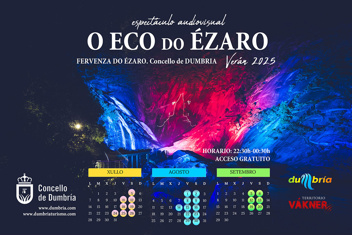 iluminación da fervenza do ézaro 2025