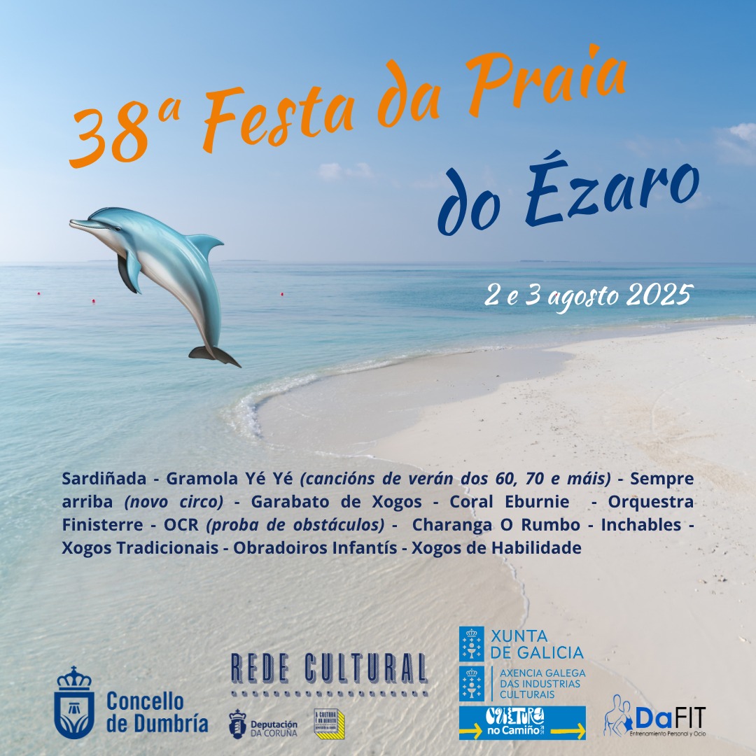 38ª FESTA DA PRAIA DO ÉZARO. CONCELLO DE DUMBRÍA