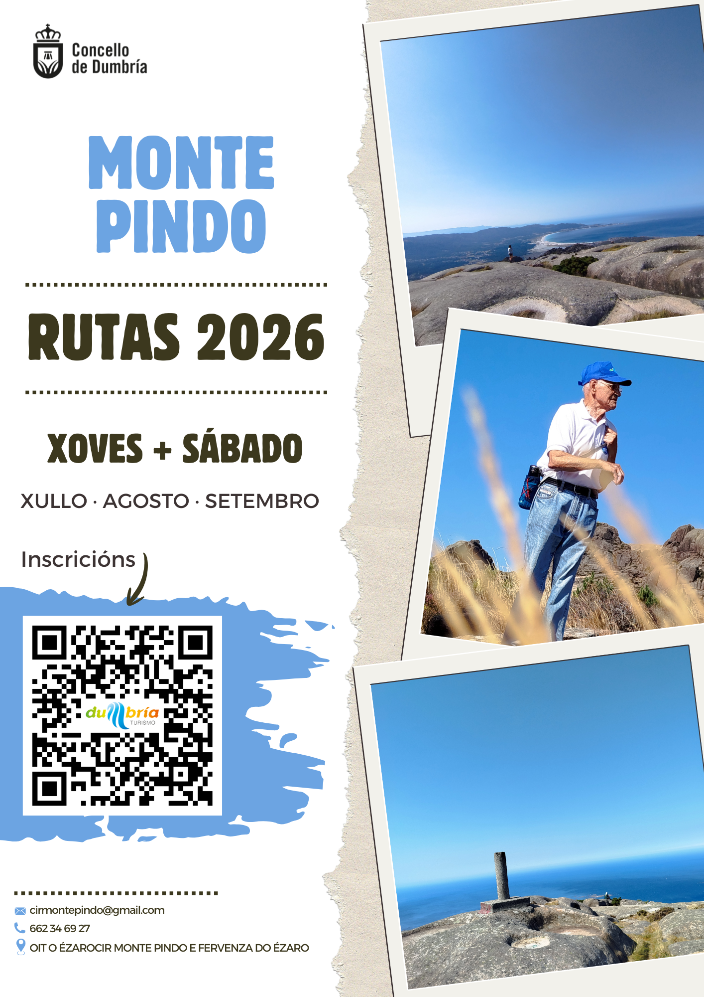 RUTAS MONTE PINDO 2026