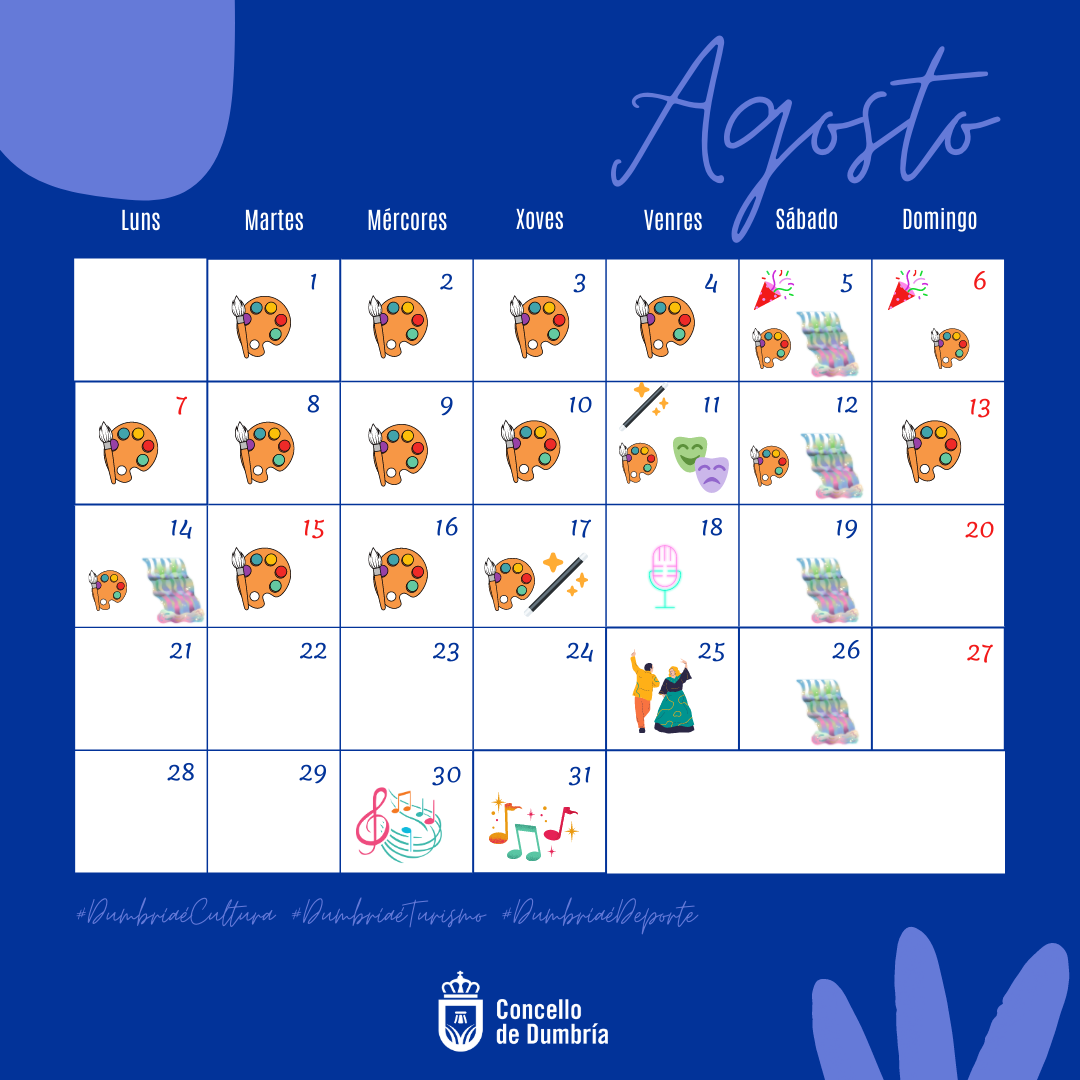 Programación agosto 2023
