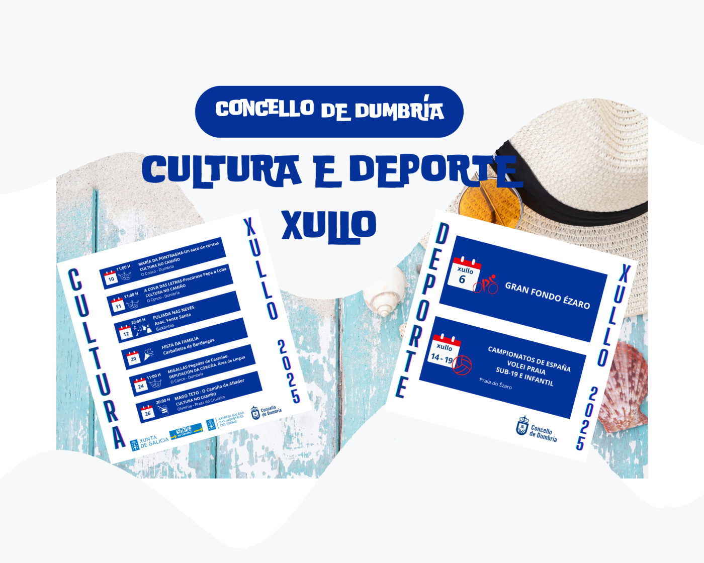 EVENTOS CULTURAIS E DEPORTIVOS XULLO 2025
