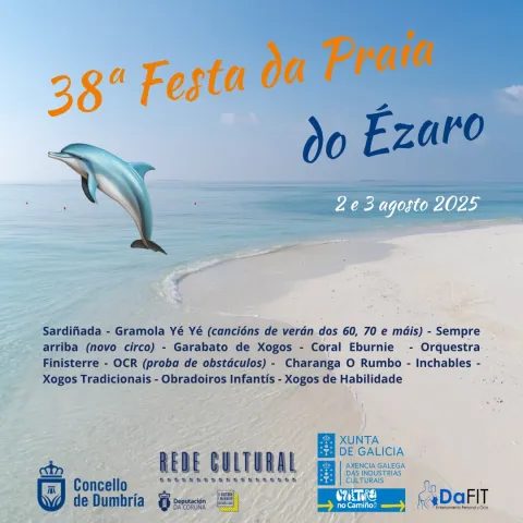 38ª FESTA DA PRAIA DO ÉZARO. CONCELLO DE DUMBRÍA