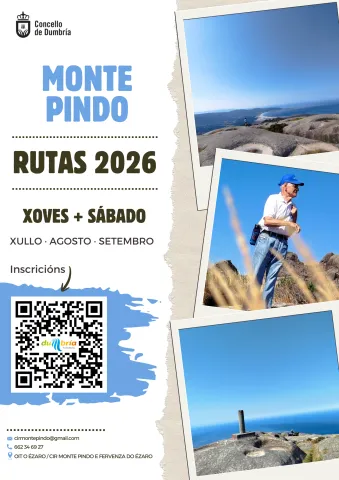 RUTAS GUIADAS AO MONTE PINDO 2026