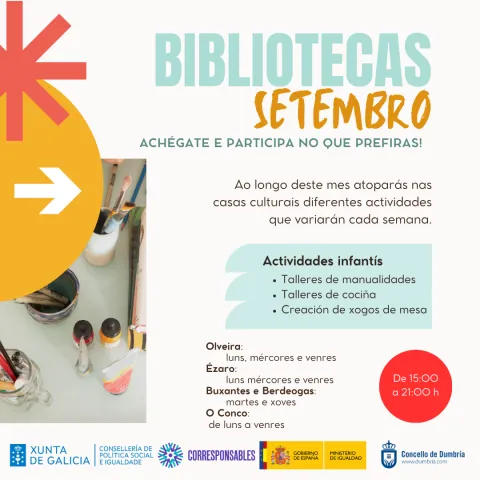 BIBLIOTECAS SETEMBRO BIBLIOTECAS SETEMBRO