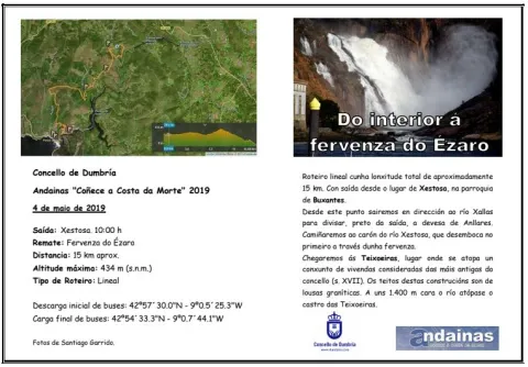 Andaina 2019 do Concello de Dumbría