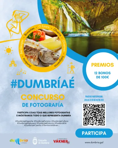 cartel do concurso de fotografía #Dumbríaé do 2025