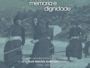 "MULLERES, MEMORIA E DIGNIDADE" Unha xornada conmemorativa da primeira viaxe de Ruth Matilda Anderson a Costa da Morte. "MULLERES, MEMORIA E DIGNIDADE" Unha xornada conmemorativa da primeira viaxe de Ruth Matilda Anderson a Costa da Morte.