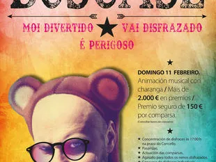 Entroido Dumbría 2018, máis de 2.000 € en premios, APUNTATE!!!
