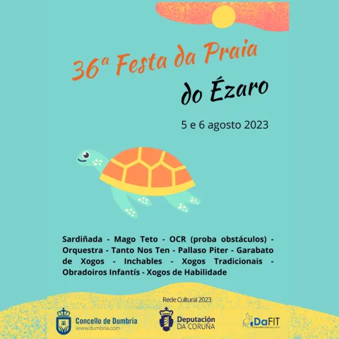 FESTA DA PRAIA 2023 · XXXVIª edición FESTA DA PRAIA 2023 · XXXVIª edición
