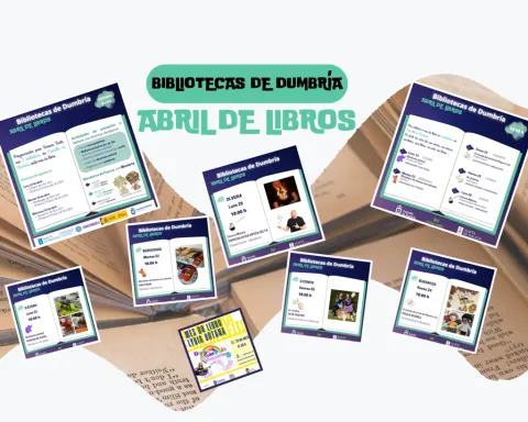 ABRIL DE LIBROS NAS BIBLIOTECAS DE DUMBRÍA 2025