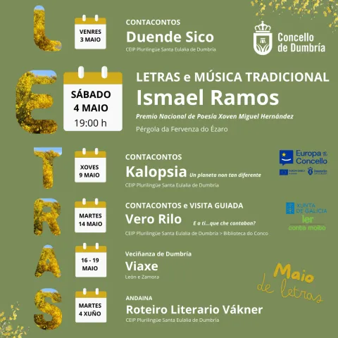 MAIO DE LETRAS MAIO DE LETRAS